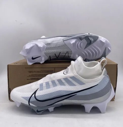 Футбольные кроссовки Nike Vapor Edge Pro 360 White Metallic Silver DQ3670-102 мужские, размер 7,5