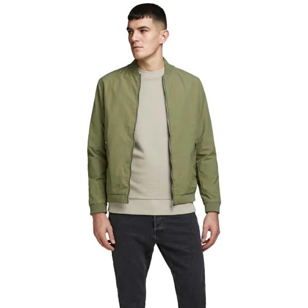 Куртка Jack & Jones Rush Bomber, зеленый