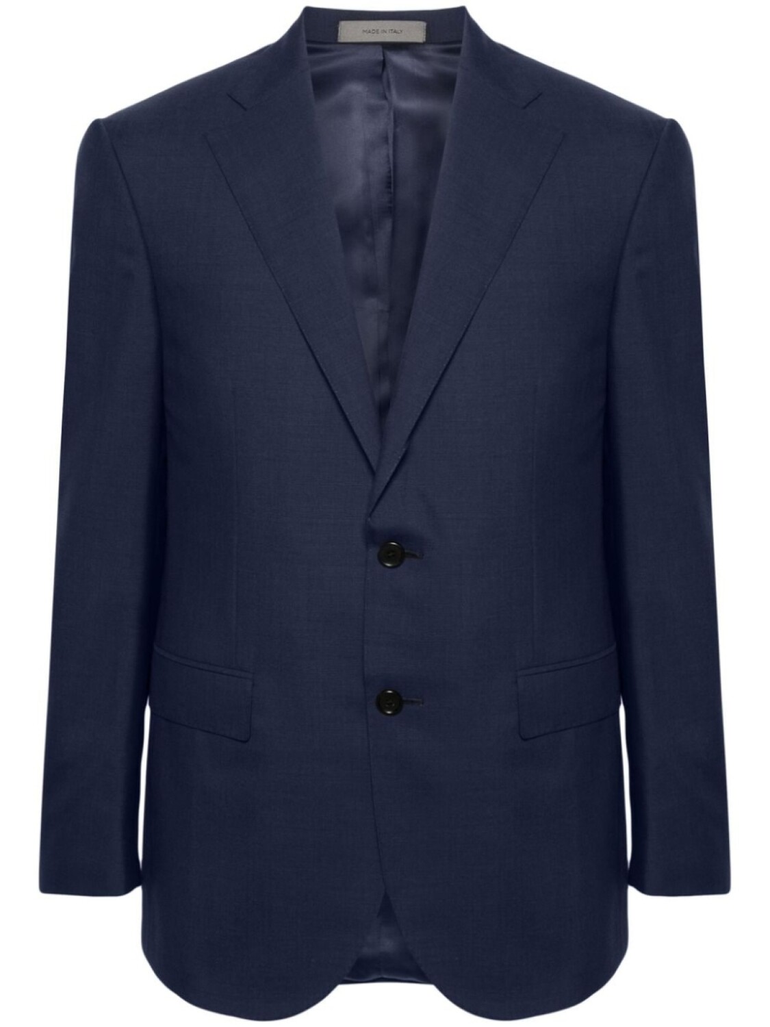Corneliani костюм-двойка из вирджинской шерсти, синий
