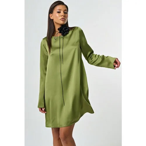 Платье FLY, размер 44, зеленый