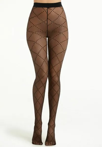 Колготки Tezenis, черный меланж