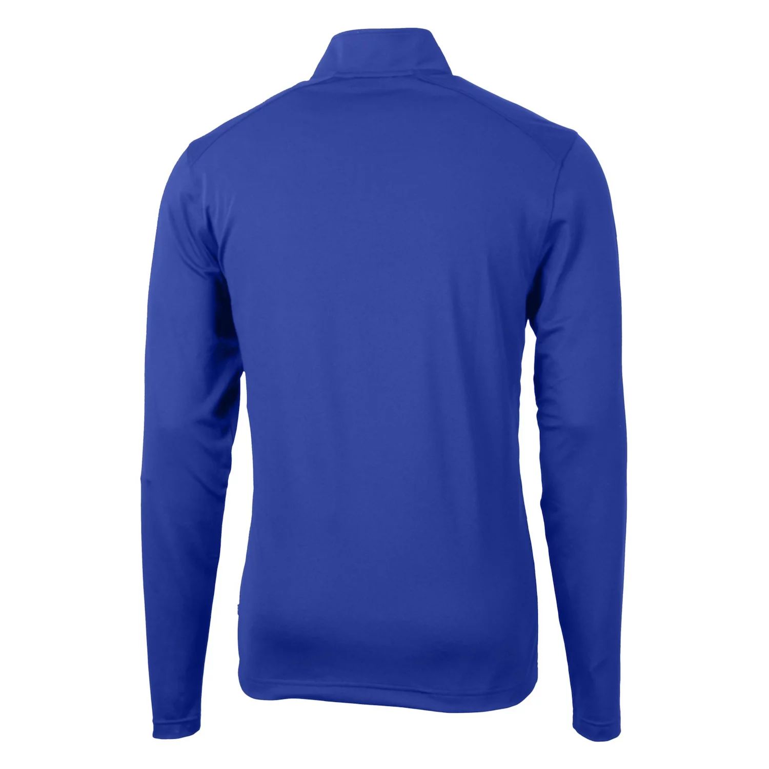 Мужской пуловер Virtue Eco Pique из переработанного материала с молнией в четверть Cutter & Buck, темно-синий