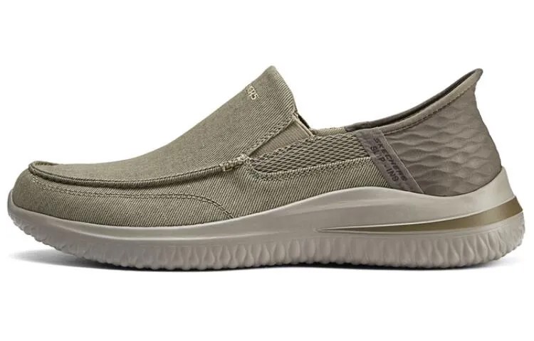 Кроссовки Skechers Slip Ins Lifestyle Shoes Men Low-top, хаки