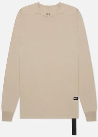 Мужской лонгслив Rick Owens DRKSHDW Phlegethon Level, цвет бежевый, размер M