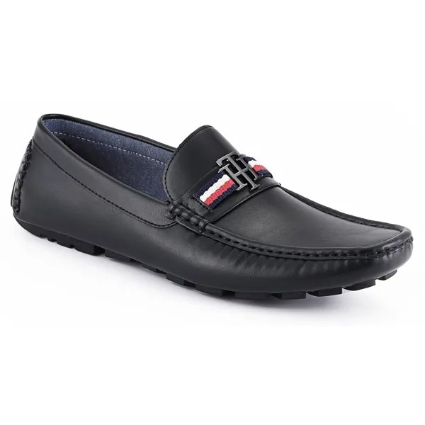 Мужские лоферы Atino Moc Toe Tommy Hilfiger, черный