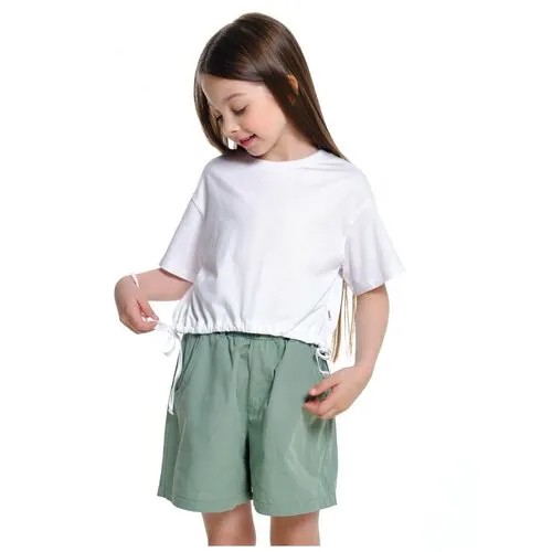 Футболка Mini Maxi, хлопок, размер 98, белый