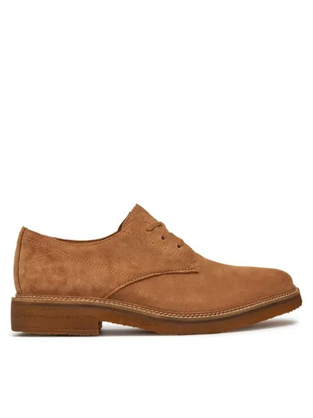 Полуботинки Clarkdalederby Clarks, коричневый