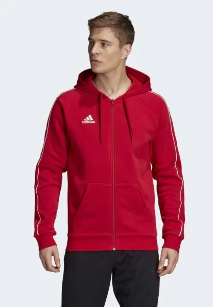 Толстовка CORE 19 HOODIE adidas Performance, цвет red