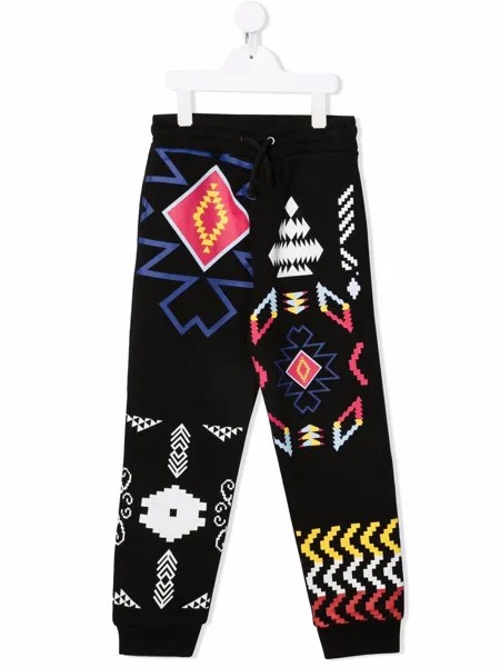 Marcelo Burlon County Of Milan Kids спортивные брюки с принтом