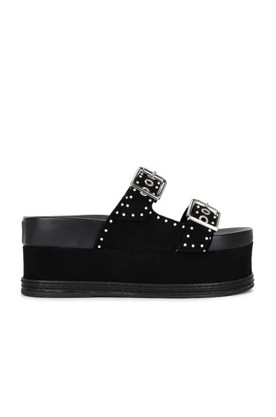 Шлепанцы Schutz X Revolve Sirah Flatform, черный