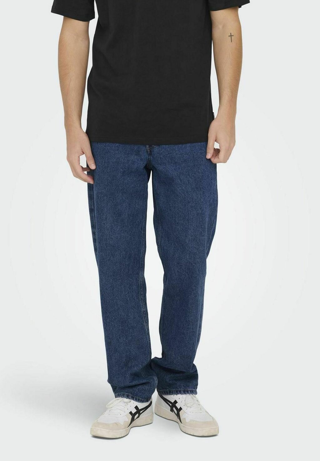 Джинсы Straight Leg NORMAL GESCHNITTEN Only & Sons, цвет medium blue denim