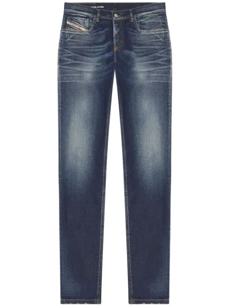 Diesel зауженные джинсы 2023 D-Finitive, синий