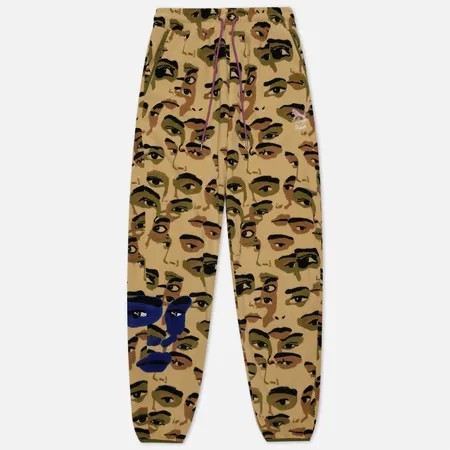 Мужские брюки Puma x Kidsuper Studios All Over Print Fleece, цвет камуфляжный, размер XL