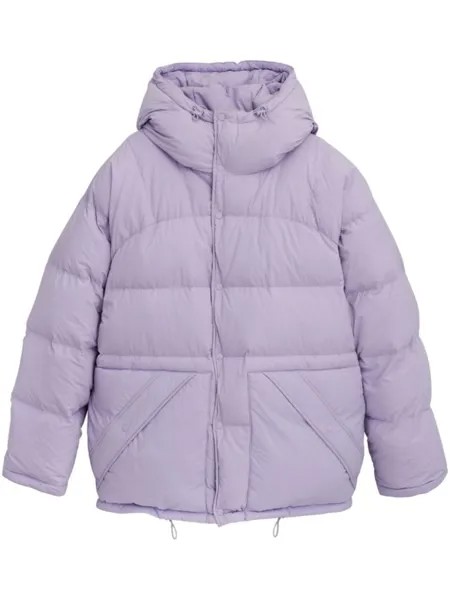 Marc Jacobs длинный пуховик, фиолетовый