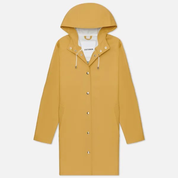Женская куртка дождевик Stutterheim Mosebacke жёлтый, Размер XS