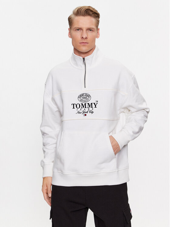 Толстовка свободного кроя Tommy Jeans, белый