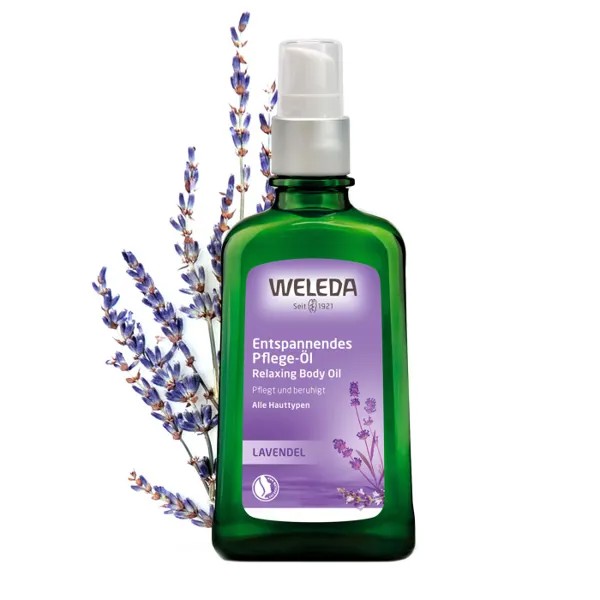 Weleda Масло расслабляющее с лавандой 100 мл