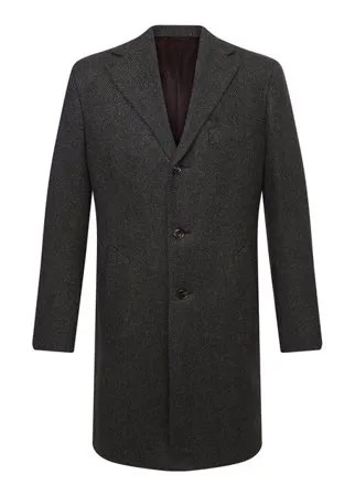 Пальто из шерсти и кашемира Luciano Barbera