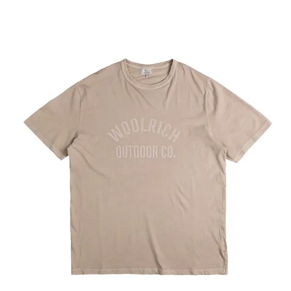 Футболка Light Garment Dyed T-Shirt Woolrich, цвет rope