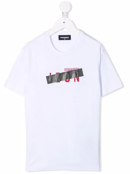 Dsquared2 Kids футболка с логотипом Icon
