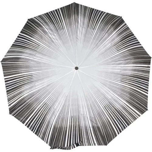 Зонт женский ZEST, автомат, арт.239997 черно-серый