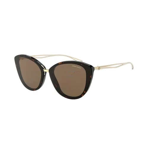 Солнцезащитные очки ARMANI, коричневый
