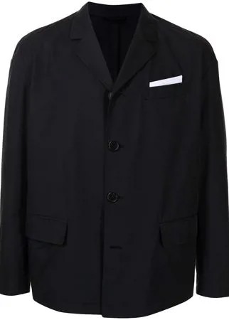 Neil Barrett куртка-рубашка с длинными рукавами