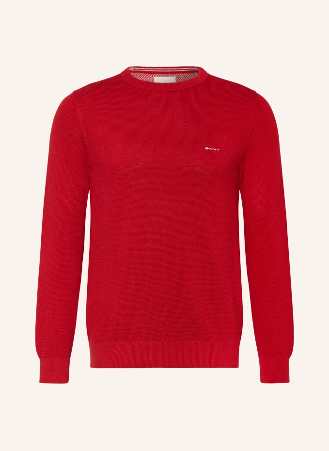 Пуловер Gant, красный
