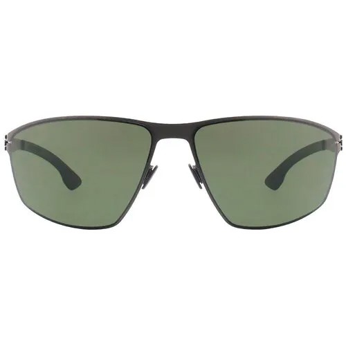 Солнцезащитные очки Ic! Berlin, зеленый, серый