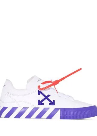 Off-White кеды на вулканизированной подошве
