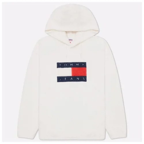 Мужская толстовка Tommy Jeans ABO Polar Fleece Crew Neck белый , Размер S