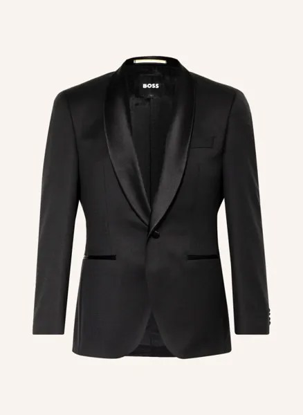 Jeckson tux классический пиджак-смокинг Boss, черный