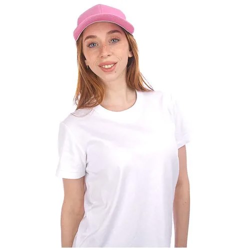 Бейсболка Modniki (р.52 цв. белый/розовый) мужская летняя/кепка детская для мальчика/кепка мужская/с сеткой