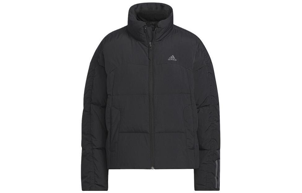 Пуховик женский черный Adidas