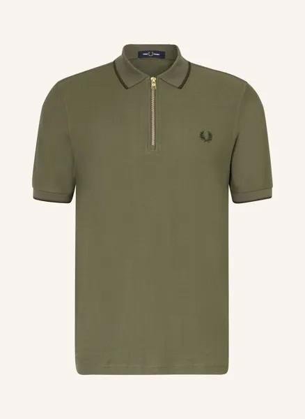 Рубашка поло Fred Perry, зеленый