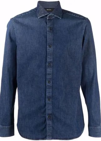 Ermenegildo Zegna XXX джинсовая рубашка на пуговицах