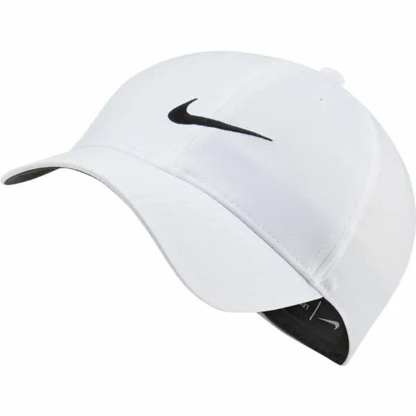 Бейсболка унисекс Nike Golf Dri-Fit Legacy 91 Tech белая, one size