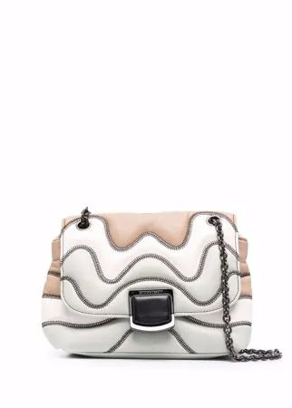 Longchamp стеганая сумка на плечо Brioche Psychédélique