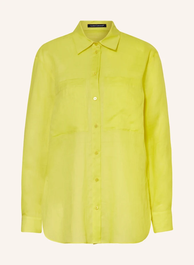 Рубашка-блузка Luisa Cerano, желтый