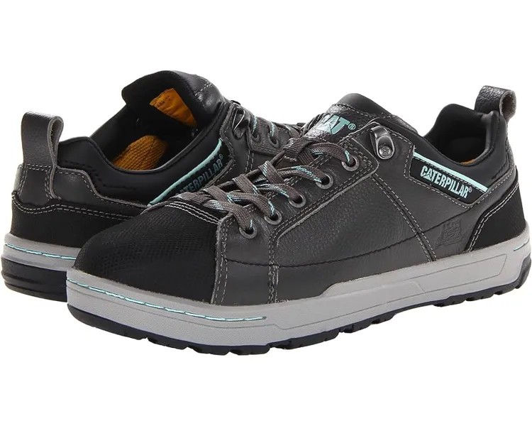 Кроссовки Caterpillar Brode ST, цвет Dark Grey/Mint Smooth Pigmented Leather