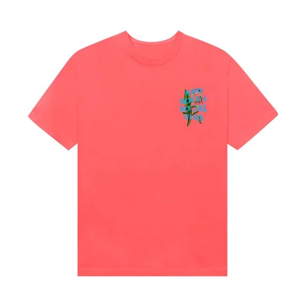 Футболка Anti Social Social Club Fiddleneck Candy Pink