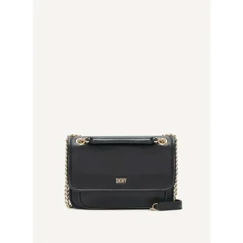 Сумка кросс-боди DKNY 105899, фактура гладкая, черный