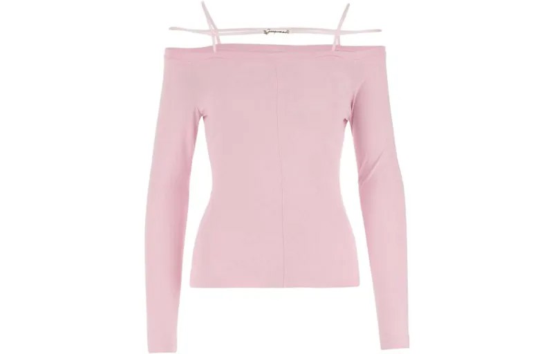 Футболка женская розовая Jacquemus
