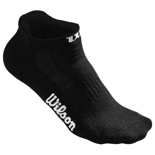 Носки Wilson W BLACK NO SHOW SOCK 3PR/PK Женщины WRA803302 OSFA