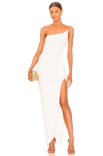 Платье Nookie Estella One Shoulder Gown, белый