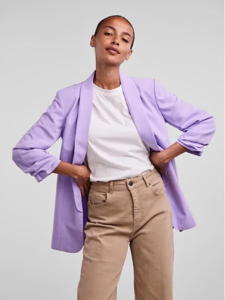 Куртка стандартного кроя Pieces, фиолетовый