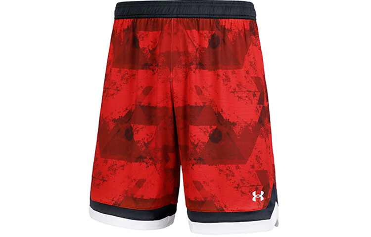 Повседневные шорты унисекс красные Under Armour, красный