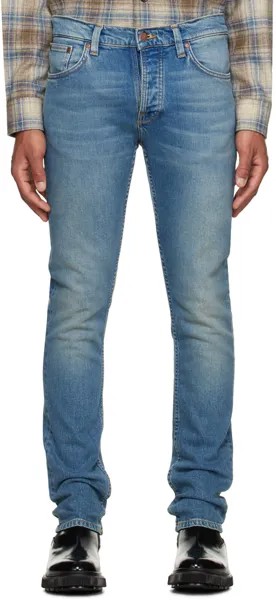 Джинсы Nudie Синие джинсы Grim Tim Nudie Jeans
