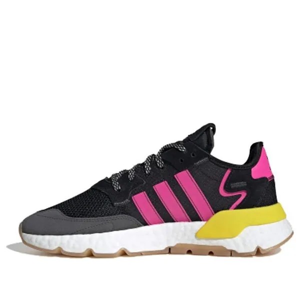 Кроссовки ночные джоггеры Adidas, черный