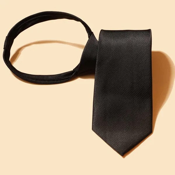 Мужской однотонный галстук